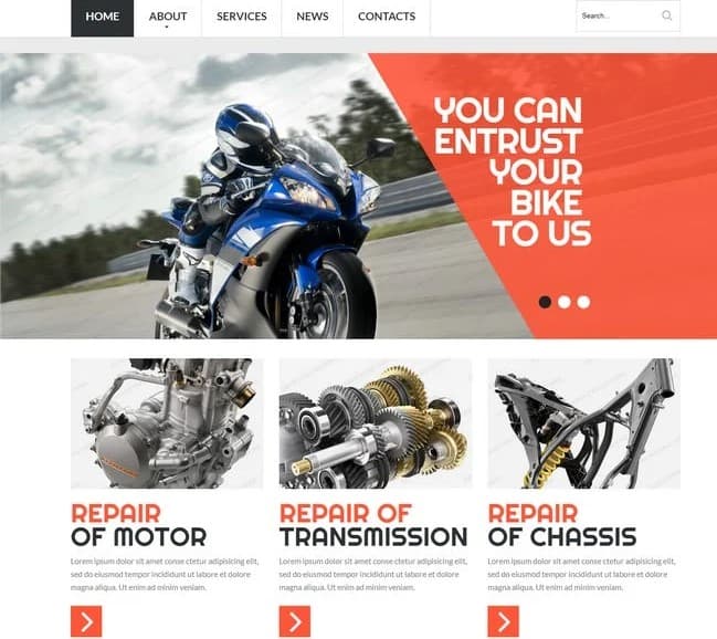 Bike Shop Service Portal